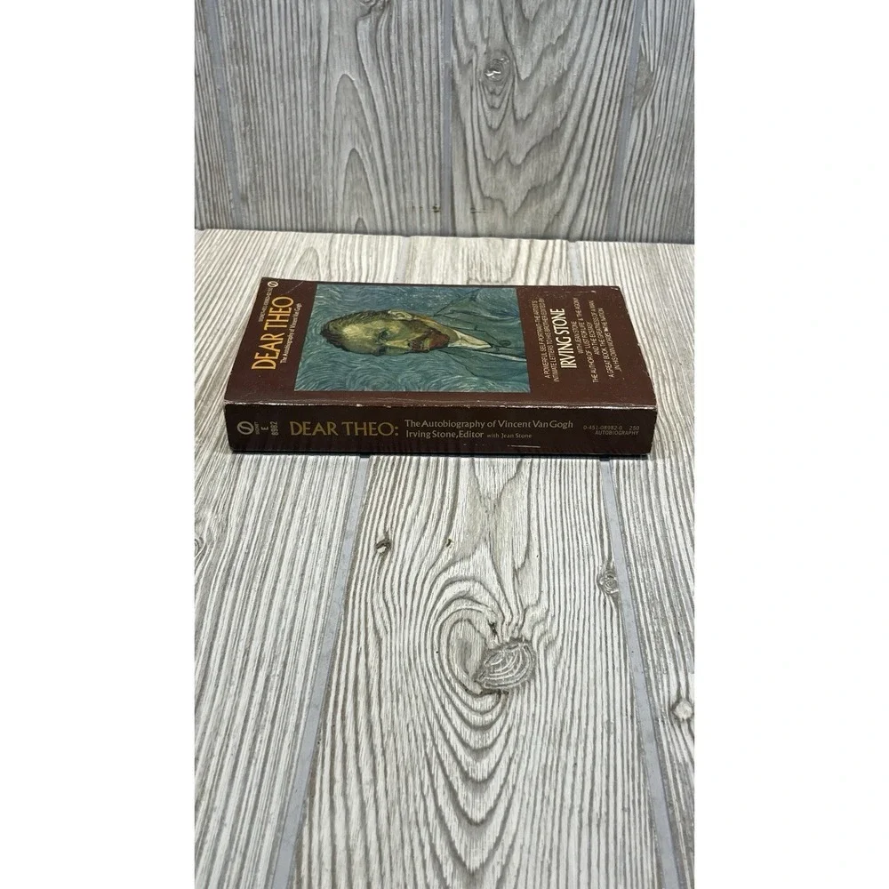 Dear Theo: The Autobiography of Vincent Van Gogh Paperback 1st Signet April 1969